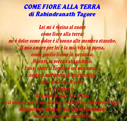 Come Fiore alla Terra